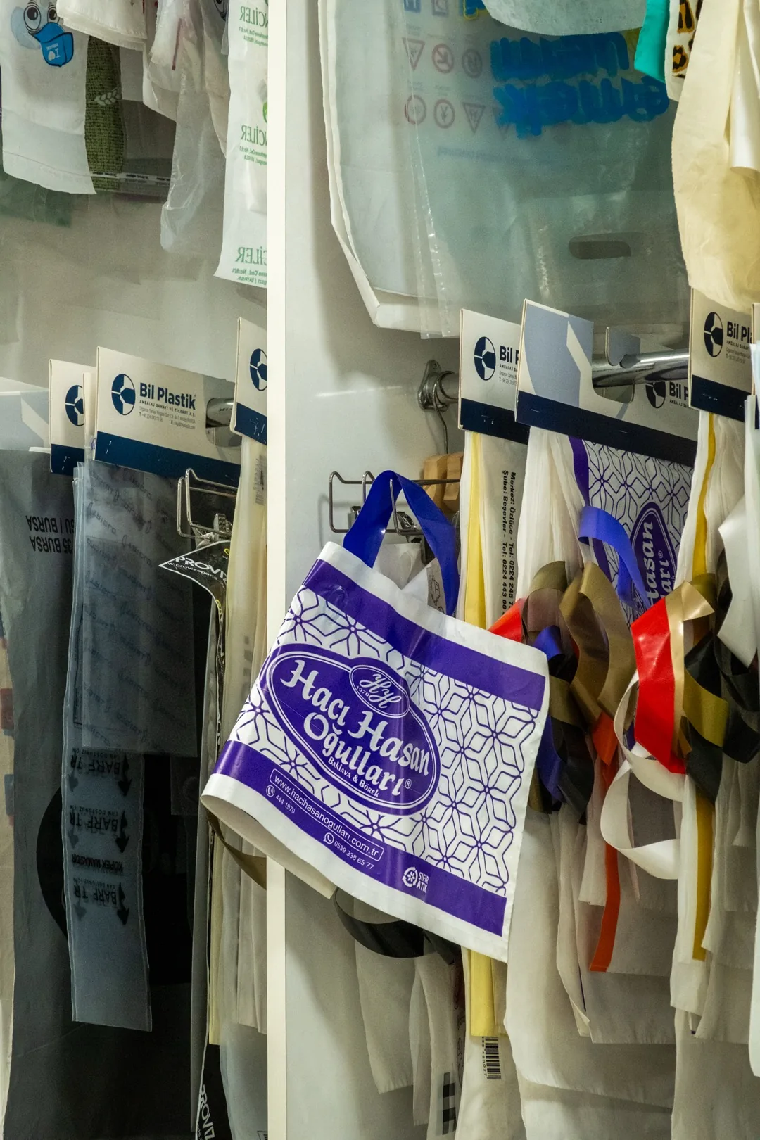 Polybil soft loop handle bag production